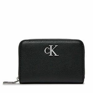 Kis női pénztárca Calvin Klein Minimal Monogram Med Za K60K611500 Fekete kép