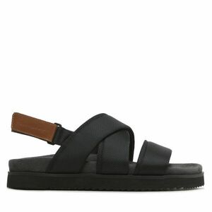 Szandál Tommy Hilfiger Mix Strappy Sandal FM0FM04611 Fekete kép