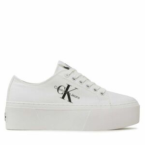 Teniszcipő Calvin Klein Jeans Cupsole Low Txt YW0YW01033 Fehér kép