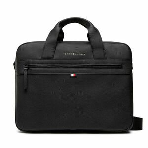 Laptoptáska Tommy Hilfiger Essential Pu Computer Bag AM0AM09507 Fekete kép