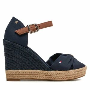 Espadrilles Tommy Hilfiger Basic Open Toe High Wedge FW0FW04784 Sötétkék kép