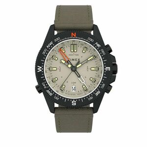 Karóra Timex Tide-Temp-Compass 43mm Eco-Friendly Strap TW2V21800 Fekete kép