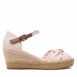 Espadrilles Tommy Hilfiger Basic Open Toe Mid Wedge FW0FW04785 Rózsaszín kép