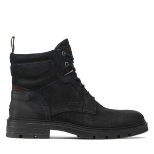 Csizma Tommy Hilfiger Elevated Padded Suede Boot FM0FM03778 Sötétkék kép