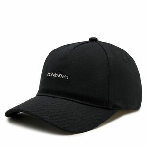 Baseball sapka Calvin Klein Lettering K60K612764 Fekete kép