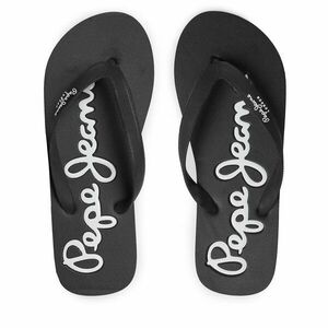 Flip-flops Pepe Jeans Bay Beach Basic M PMS70128 Fekete kép