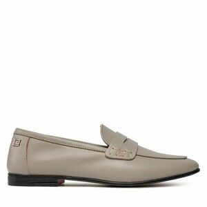 Lords Tommy Hilfiger Essential Leather Loafer FW0FW07769 Szürke kép