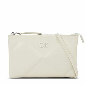 Táska Calvin Klein Re-Lock Quilt Crossbody K60K611042 Fehér kép