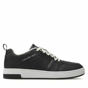 Sportcipők Calvin Klein Jeans Basket Cupsole R Lth-Tpu Insert YM0YM00575 Fekete kép