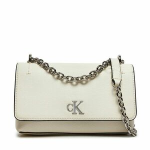 Táska Calvin Klein Jeans Minimal Monogram Ew Flap21 K60K612233 Fehér kép