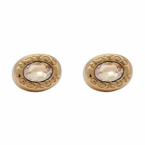 Fülbevaló Coach Signature Logo Stone Stud Earrings 37335729GLD230 Arany kép