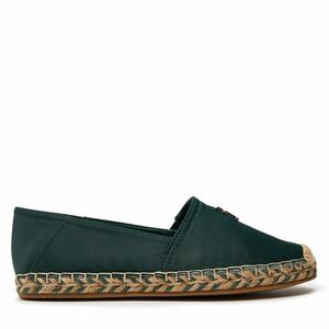 Espadrilles Tommy Hilfiger Th Satin Flat Espadrille FW0FW07881 Zöld kép