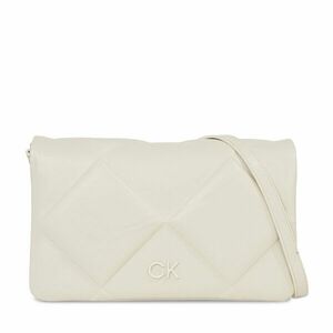 Táska Calvin Klein Re-Lock Quilt Shoulder Bag K60K611021 Fehér kép