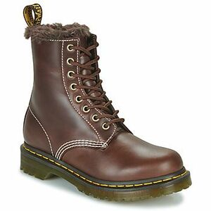 Csizmák Dr. Martens 1460 SERENA DARK BROWN CLASSIC PULL UP kép