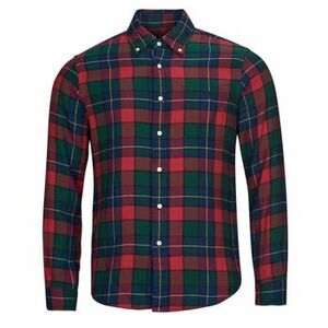 Hosszú ujjú ingek Polo Ralph Lauren CHEMISE COUPE DROITE EN FLANELLE kép