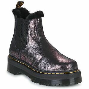 Csizmák Dr. Martens 2976 Quad Fur Lined Distressed Metallic kép