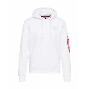 ALPHA INDUSTRIES Tréning póló piros / fekete / fehér kép