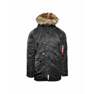 ALPHA INDUSTRIES Téli parka 'N3B VF 59' bazaltszürke / narancs kép