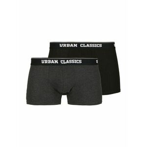 Urban Classics Boxeralsók grafit / fekete / fehér kép