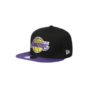 NEW ERA Sapkák 'NBA 9Fifty ' sárga / sötétlila / fekete / fehér kép