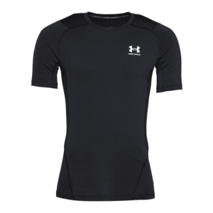 UNDER ARMOUR Funkcionális felső fekete / fehér kép