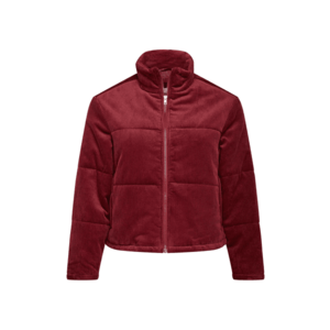 Urban Classics Átmeneti dzseki 'Corduroy Puffer Jacket' burgundi vörös kép