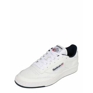 Reebok Rövid szárú sportcipők 'CLUB C 85' piros / fekete / fehér kép