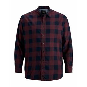 Jack & Jones Plus Ing 'JJEGINGHAM' lila / fekete kép