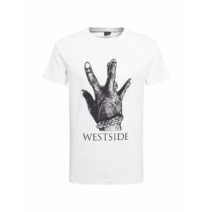 Mister Tee Póló 'Westside Connection' fekete / fehér kép