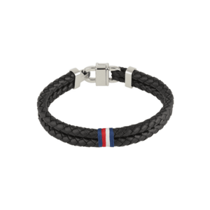 TOMMY HILFIGER Karkötő tengerészkék / piros / fekete / fehér kép