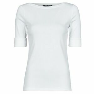 Rövid ujjú pólók Lauren Ralph Lauren JUDY-ELBOW SLEEVE-KNIT kép