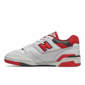 new balance Rövid szárú sportcipők '550' piros / fekete / fehér kép