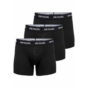 Only & Sons Boxeralsók 'Fitz' fekete / piszkosfehér kép