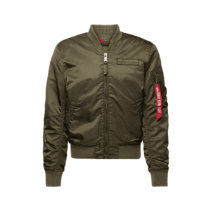 ALPHA INDUSTRIES Átmeneti dzseki khaki / olíva / piros kép