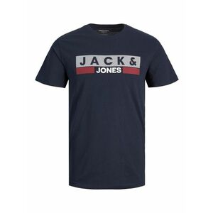 Jack & Jones Plus Póló kék / szürke / bordó / fehér kép