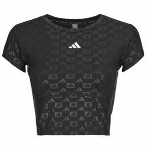 Rövid ujjú pólók adidas Hyperglam Training Emboss T-Shirt kép