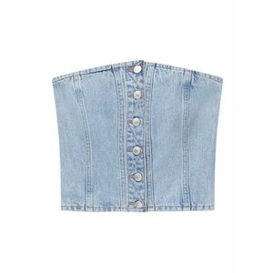 Pull&Bear Top kék farmer kép