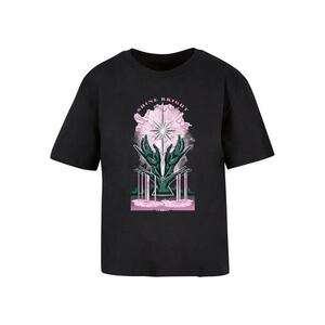 Mister Tee Póló 'Shine Bright' zöld / rózsaszín / fekete / fehér kép