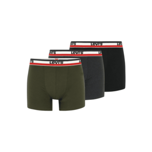 LEVI'S ® Boxeralsók sötétszürke / khaki / piros / fekete / fehér kép
