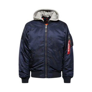 ALPHA INDUSTRIES Átmeneti dzseki 'MA-1 ZH' tengerészkék / szürke melír / piros / piszkosfehér kép