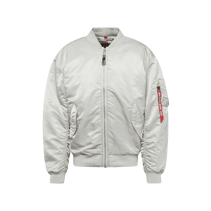 ALPHA INDUSTRIES Átmeneti dzseki világosszürke / piros kép