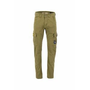 ALPHA INDUSTRIES Cargo nadrágok tengerészkék / olíva / piros / fehér kép