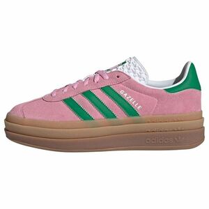 ADIDAS ORIGINALS Rövid szárú sportcipők 'Gazelle Bold' sötétzöld / fáradt rózsaszín kép