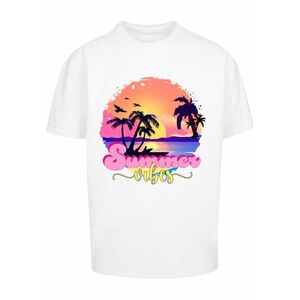 Merchcode Póló 'Summer Vibes Sunset' vegyes színek / fehér kép