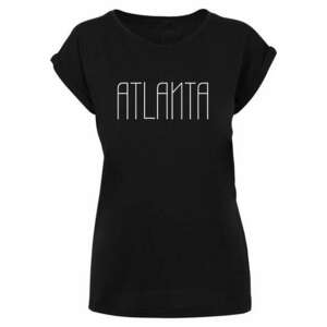 Merchcode Póló 'Atlanta X' fekete / fehér kép