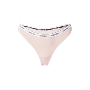 Calvin Klein Underwear String bugyik világosszürke / pasztell-rózsaszín / fekete / fehér kép