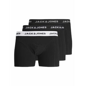 JACK & JONES Boxeralsók 'JACSolid' fekete / fehér kép