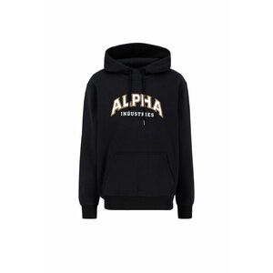 ALPHA INDUSTRIES Tréning póló 'College' narancs / fekete / fehér kép