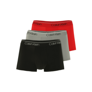 Calvin Klein Underwear Boxeralsók szürke / piros / fekete kép