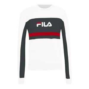 FILA Sport szabadidős felsők 'LISHUI' antracit / sötétvörös / fehér kép